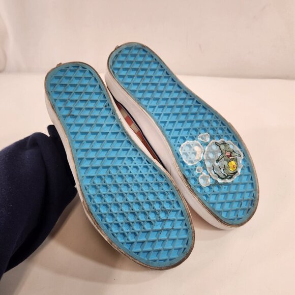 Spongebob Squarepants Vans Sneakers Shoes Womens 6.5 - Picture 11 of 13